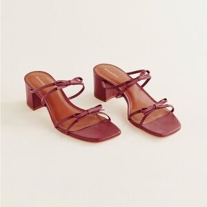 Reformation Elodie Block Heeled Sandal